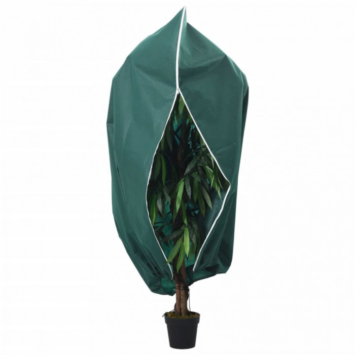 Protectie de fleece pt plante, cu fermoar, 70 g/m&sup2;, 3,93x3 m GartenMobel Dekor