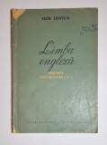 Limba engleză &ndash; Aut. Leon Levițchi, Ed. de Stat Didactică și Pedagogică, 1956