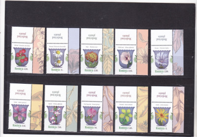 ROMANIA 2023 - PLANTE MEDICINALE, MNH CU TABS - LP 2399 foto