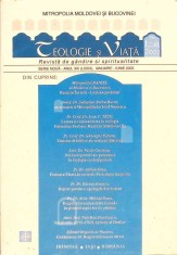 TEOLOGIE SI VIATA. REVISTA DE GANDIRE SI SPIRITUALITATE NR.1-6/2003-DANIEL MITROPOLITUL MOLDOVEI SI BUCOVIN-264194