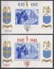 DB1 Belgia 1942 Abatia Orval 2 x SS Dt. + NDT MNH, Nestampilat
