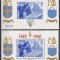 DB1 Belgia 1942 Abatia Orval 2 x SS Dt. + NDT MNH