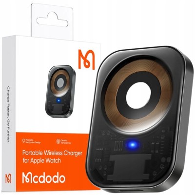 Mcdododo &amp;Icirc;ncărcător Inductiv, Pentru Apple Watch 5 6 7 8, Negru foto