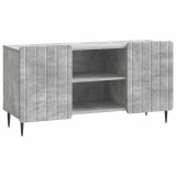 vidaXL Cabinet TV Gri Beton 102 x 34,5 x 52 cm Lemn prelucrat 894468
