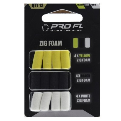 SPUMA ZIG RIG PRO FL GALBEN NEGRU ALB foto