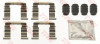 Set accesorii, placute frana HYUNDAI i20 (PB, PBT) (2008 - 2014) TRW PFK714