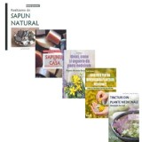 Pachet 5 carti: Sapunul de casa si plante medicinale - Daniela Paraschiv, Rudi Beiser, Sylvain Chevallier