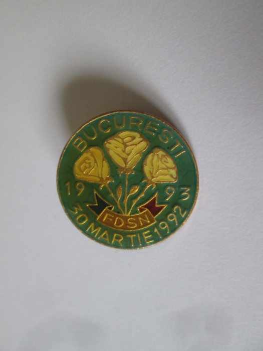 Insigna FDSN 1 an 1992-1993