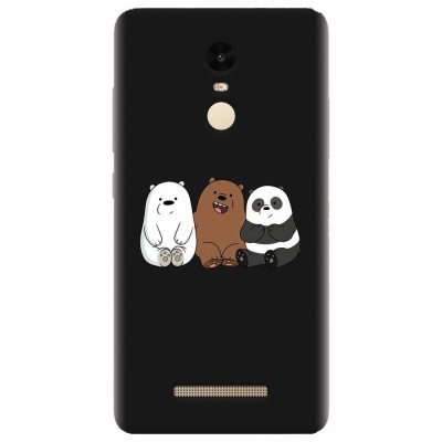 Husa silicon pentru Xiaomi Remdi Note 3, Bears foto