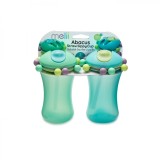 SET 2 CANI CU PAI ABACUS, MELII, ALBASTRU&amp;VERDE SuperHeroes ToysZone