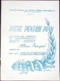 PIESE PENTRU PIAN INSPIRATE DIN RAZBOIUL DE INDEPENDENTA 1877-1878 - ALBUM OMAGIAL-GEORGETA STEFANESCU BARN-353077