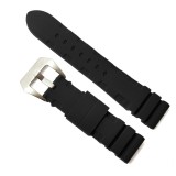 Cumpara ieftin Curea de ceas Neagra din Silicon 22mm JD1611