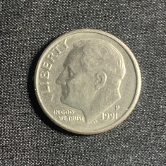 Moneda One Dime 1991 USA