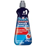 Agent de clatire pentru spalarea masinii, Finish Rinse &amp;amp; Shine Aid, pentru 80 de spalari, 400 ml
