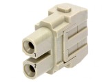 Conector Dreptunghiular Modular Mamă 40A 2 PIN
