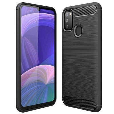 Husa SAMSUNG Galaxy M21 - Carbon (Negru) FORCELL foto