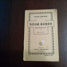 DOUA SURDE - Comedie Populara in 2 acte - Florian Cristescu -editia III -a, 31p.