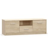 Cumpara ieftin Comoda TV din mdf stejar sonoma Teyo 123x38x43 cm