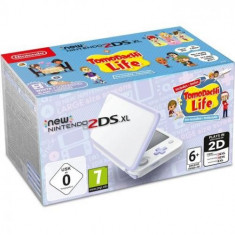 Consola New Nintendo 2DS XL White&amp;amp;Lavender+Tomodachi Life SH foto