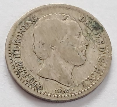 Olanda, 10 Cents 1878- Willem III foto