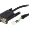 Cablu Adaptor RS232 D-Sub 9pin 2m