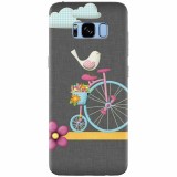 Husa silicon pentru Samsung S8 Plus, Bird