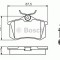 Set placute frana,frana disc SEAT CORDOBA Vario (6K5) (1999 - 2002) BOSCH 0 986 461 769