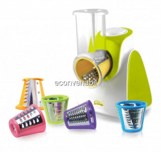 Salad Maker Razatoare Electrica Fresh Express 6 Cutite VC9125 Verde foto