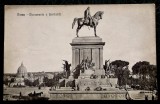 CARTE POSTALA CP Italia Roma monument Garibaldi necirculata **, Printata