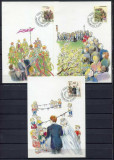 Liechtenstein 1986 - 3 piese maximum cartele - Seria completă