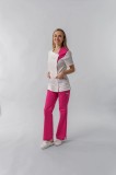 Bluză medicală Lia 270 - Roz fuchsia L