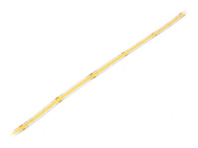 Bandă LED COB Alb Cald 12V 8W/m IP20 foto