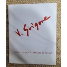 VASILE GRIGORE MOSTRA DI PITTURA 1989