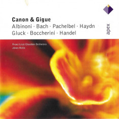 CD Franz Liszt Chamber Orchestra- János Rolla ‎– Canon & Gigue , clasica