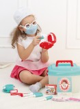 Set doctor stomatologie, Technok, cu accesorii in gentuta