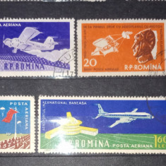 Romania 1960 Lp 500 ziua aviației serie ștampilat