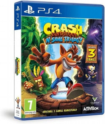 Activision PlayStation 4 Crash Bandicoot N&amp;#039;Sane Trilogy Remastered V2 Game PlayS foto