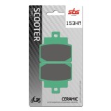 SBS - Plăcuțe de fr&acirc;nă 153HM pentru scuter [ceramice]