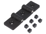 Balama tehnopolimer neagră pentru profile 119mm