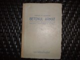 Betonul Armat, Mihail D. Hangan, Editura de Stat, 1955, Mecanica, Romana, Carte Tehnica