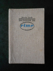 NICOLAE LAZAR - DICTIONAR DE RIME (1969, editie cartonata) foto