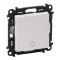 Intrerupator revenire cu simbol sonerie Legrand Valena Life alb 752115
