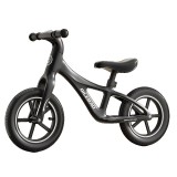 Bicicleta pentru Copii, Fara Pedale, Pentru 2-6 Ani, 2 Roti Silentioase, Sa Reglabila 43 - 58 cm, Negru