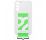 Galaxy S22 Plus; Silicone Cover with Strap; White &quot;EF-GS906TWEGWW&quot;, Samsung