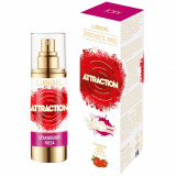 Lubrifiant, Attraction, Lubigel, Tingling si Aroma Capsuni, vegan, 30 ml