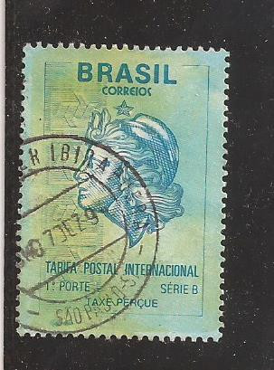 BR1- BRAZILIA - ,Timbru stampilat, uzat 1979