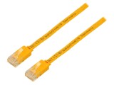 Patch cord galben U/UTP Cat6 3m, Goobay