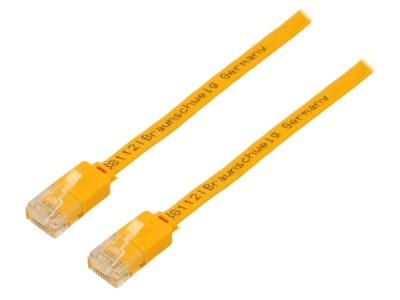 Patch cord galben U/UTP Cat6 3m foto