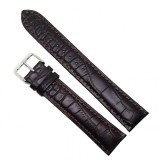 Cumpara ieftin Curea de ceas din piele naturala Maro XL - 18mm / 20mm / 22mm / 24mm - C3047