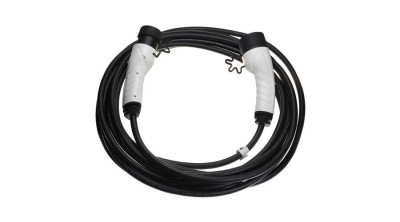 Cablu de &amp;icirc;ncărcare VHBW pentru mașină electrică, hibridă plug-in - Cablu tip 2 la tip 2, monofazat, 16 A, 3,5 kW, 7 m foto